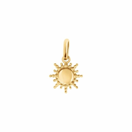 Pendentif Gigi Clozeau Soleil en or jaune