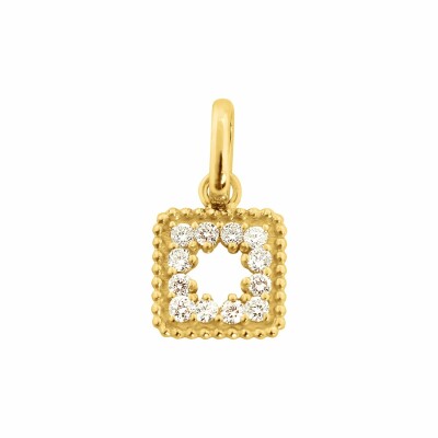 Pendentif Gigi Clozeau Trésor en or jaune et diamants