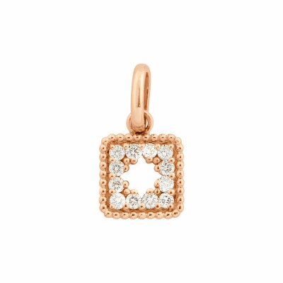 Pendentif Gigi Clozeau Trésor en or rose et diamants