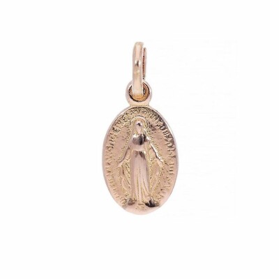 Pendentif Gigi Clozeau Madone en or rose