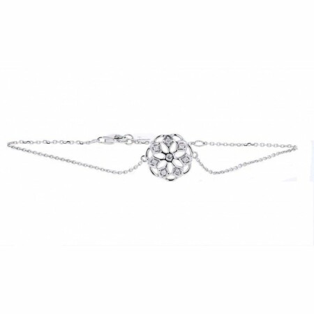 Bracelet Adriana Karembeu en or blanc et diamants