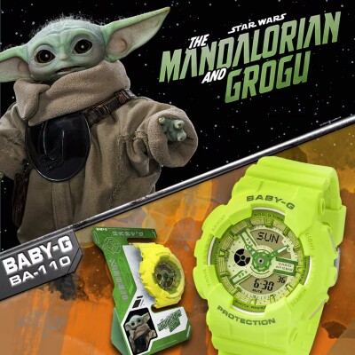 Montre BABY-G x STAR WARS BA-110YK-3AER-MAN