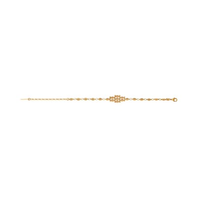 Bracelet SATELLITE Babylone en plaqué or