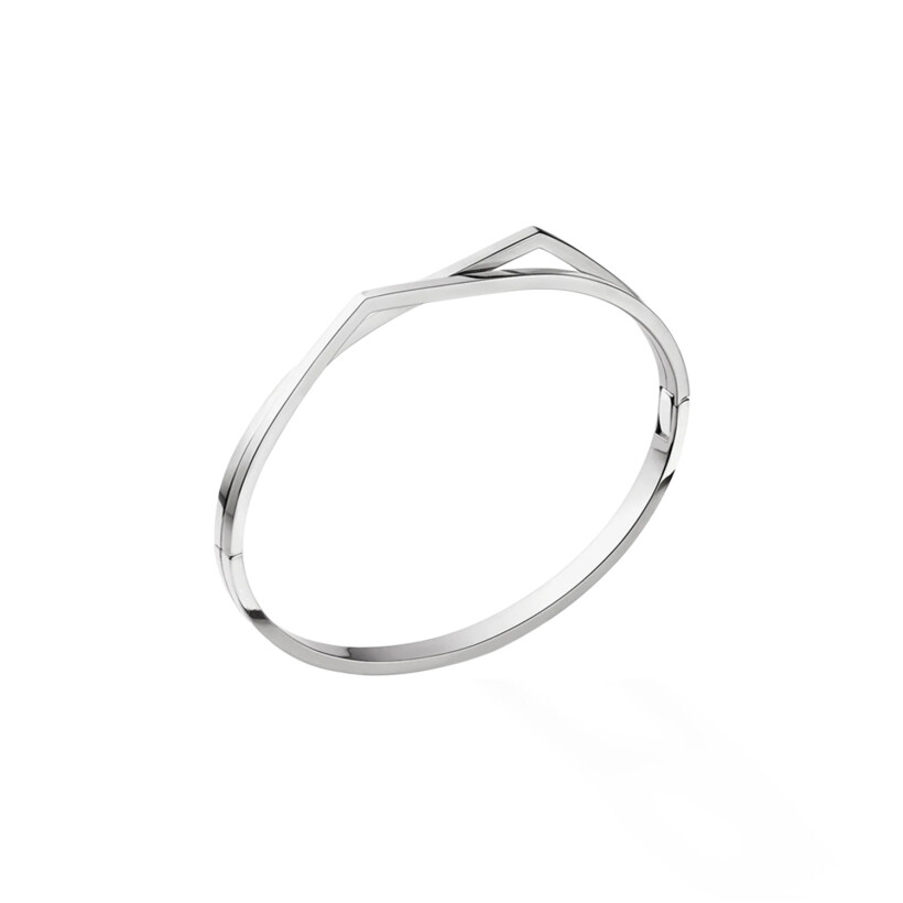 Purchase FRED Force 10 bracelet, large size, white gold manilla