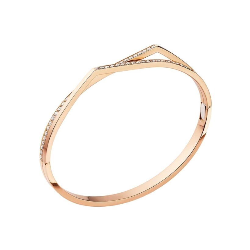 Repossi Antifer bracelet, rose gold and diamonds