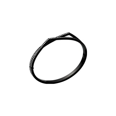 Bracelet Repossi Antifer en or noir et diamants