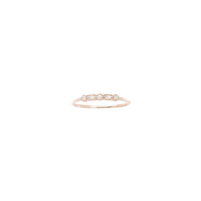 Bague Stone Paris Serenity en or rose et diamants