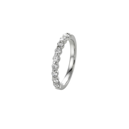 Bague en or blanc et diamants de 1.00ct