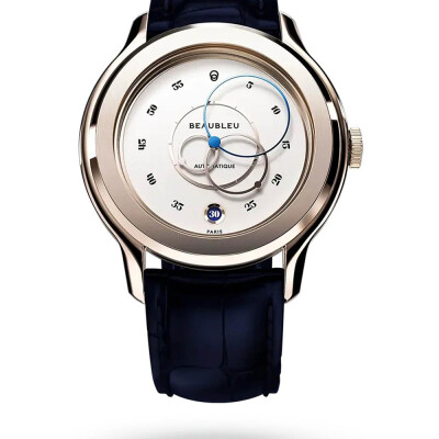 Montre BeauBleu Ecce Lys bracelet bleu