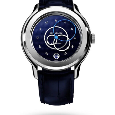 Montre BeauBleu Ecce Smalt bracelet bleu