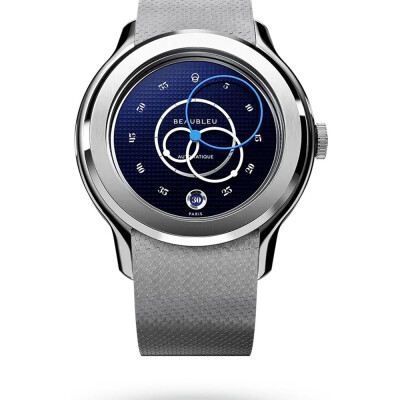 Montre BeauBleu Ecce Smalt bracelet acier