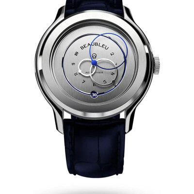 Montre BeauBleu Ecce Vesperal bracelet bleu