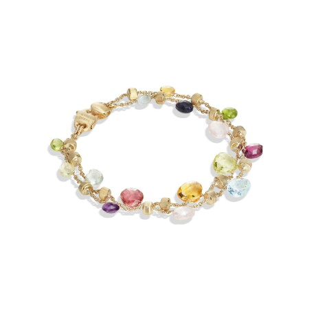 Bracelet Marco Bicego Paradise en or jaune et pierres fines