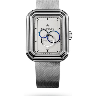 Montre BeauBleu Ecce Figura Alba bracelet acier
