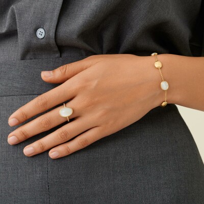 Bracelet Marco Bicego SIVIGLIA en or jaune et nacre