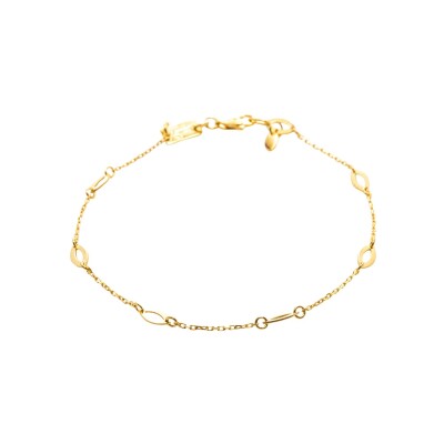 Bracelet Maison Ballet by Scarlett petites navettes en or jaune