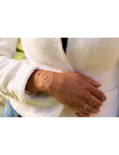 Bracelet Maison Ballet by Scarlett grunge en or jaune 9 carats