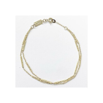 Bracelet Maison Ballet by Scarlett grunge en or jaune 9 carats