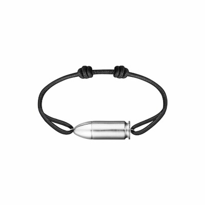 Bracelet Akillis cordon Bang Bang en or blanc