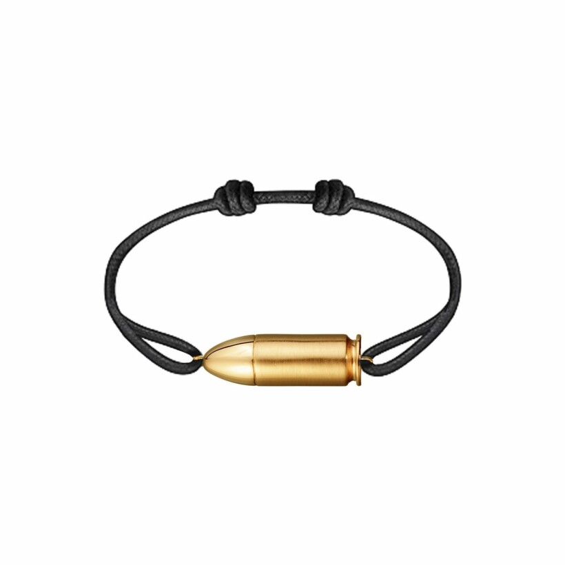 Akillis cord Bang Bang bracelet, yellow gold
