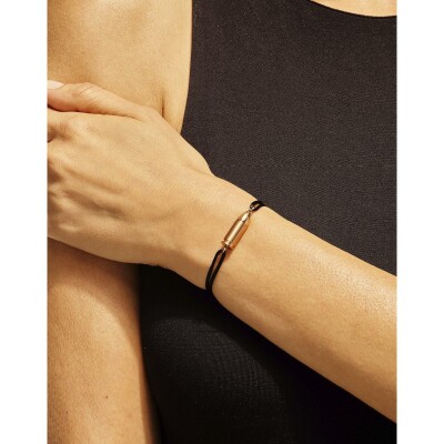 Bracelet Akillis cordon Bang Bang en or rose