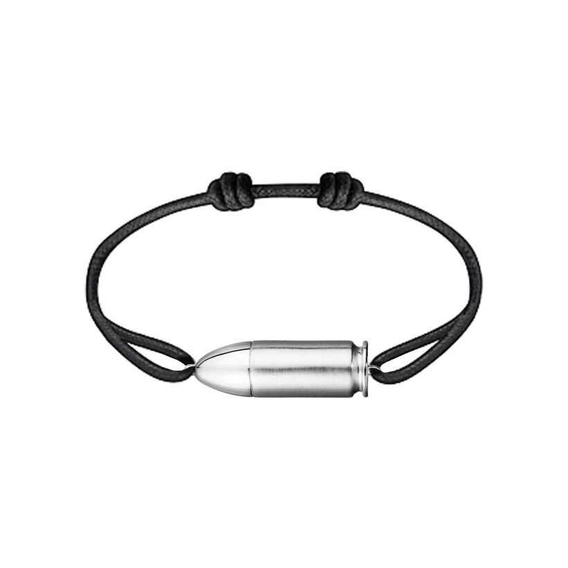 Akillis Bang Bang cord bracelet, titanium