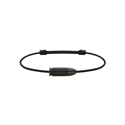 Bracelet Akillis Bang Bang en titane DLC noir