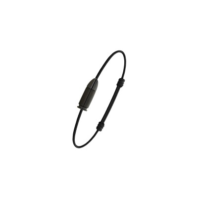 Bracelet Akillis Bang Bang en titane DLC noir