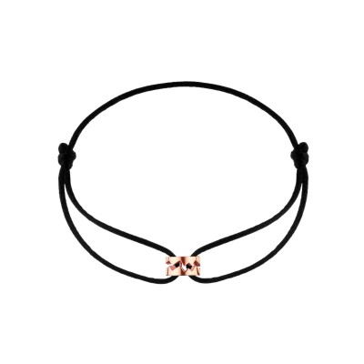 Bracelet sur cordon Akillis Capture Me en or rose