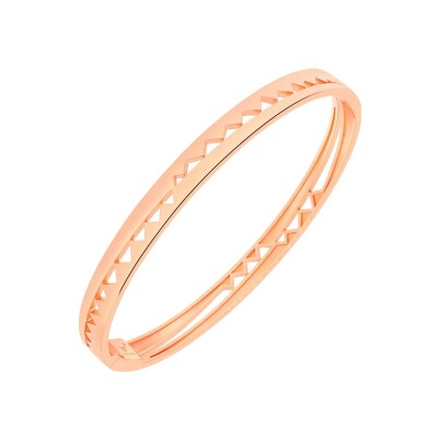Bracelet jonc Akillis Capture Me en or rose
