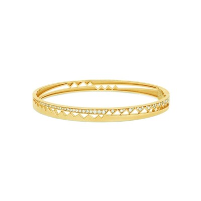 Bracelet Akillis Capture Me en or jaune et diamants