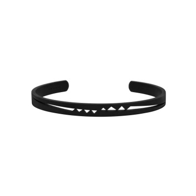 Bracelet Akillis Capture Me en titane noir