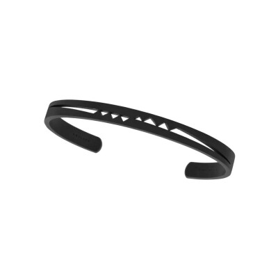 Bracelet Akillis Capture Me en titane noir