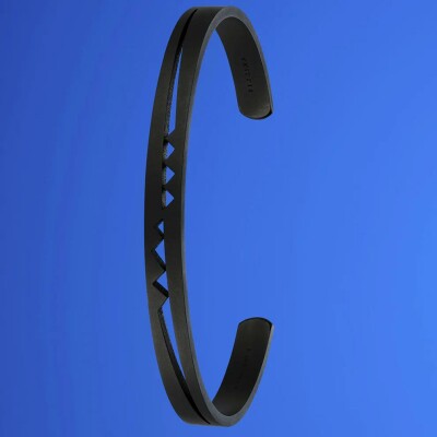 Bracelet Akillis Capture Me en titane noir