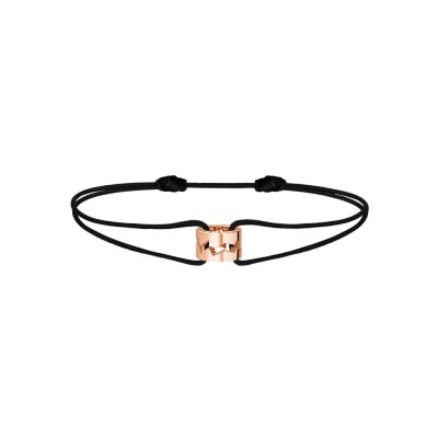 Bracelet cordon Akillis Capture Me PM en or rose