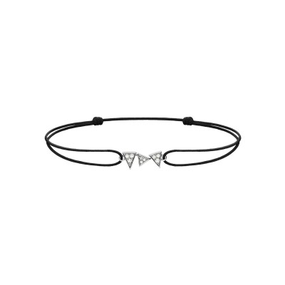 Bracelet Akillis Capture Me en or blanc et diamants