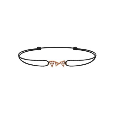 Bracelet Akillis Capture Me en or rose et diamants