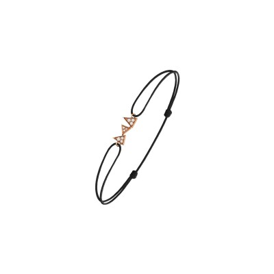 Bracelet Akillis Capture Me en or rose et diamants