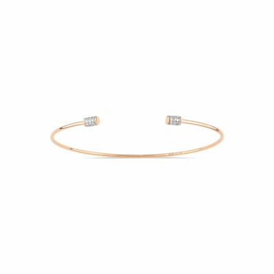 GINETTE NY CHOKER bracelet, rose gold and diamond