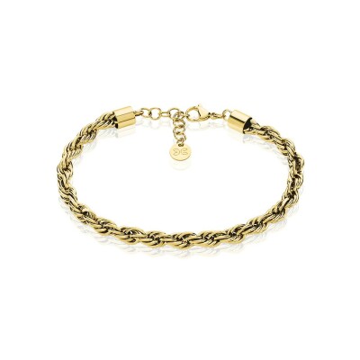 Bracelet Clyda L'élégante en acier doré