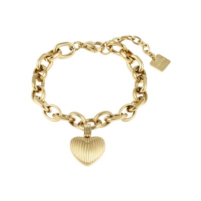 Bracelet Clyda Mémoire en acier doré