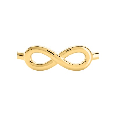 Bracelet Jonc Clyda Intemporelle en acier doré
