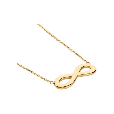 Collier Clyda L'élégante en acier doré