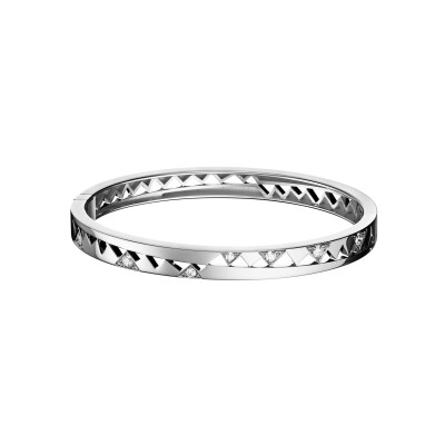 Bracelet jonc Akillis Capture Me en or blanc et diamants