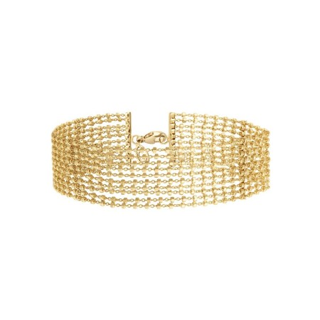 Bracelet Charlet Diamantée en or jaune