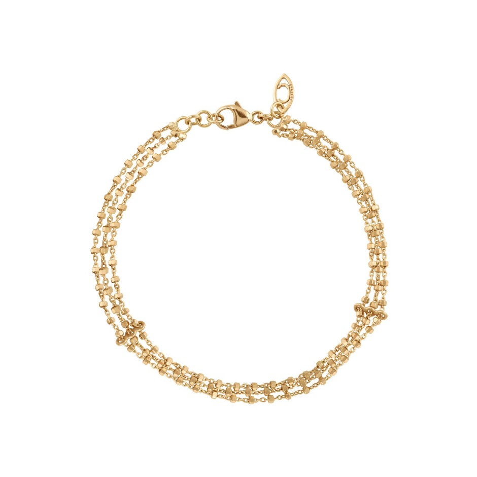 Bracelet Charlet Diamantée en or jaune