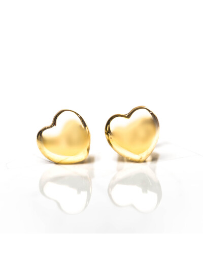 Boucles d'oreilles Maison Ballet by Scarlett en or jaune 9 carats