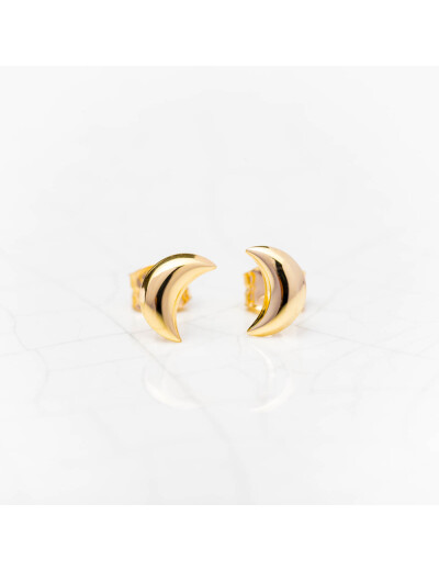 Boucles d'oreilles Maison Ballet by Scarlett en or jaune
