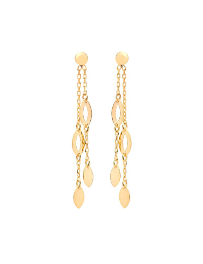 Boucles d'oreilles Maison Ballet by Scarlett en or jaune