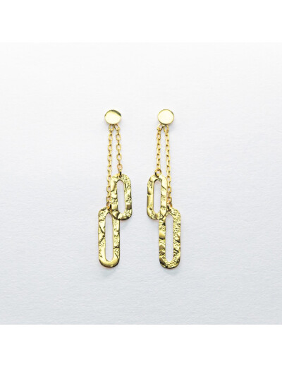 Boucles d'oreilles Maison Ballet by Scarlett en or jaune